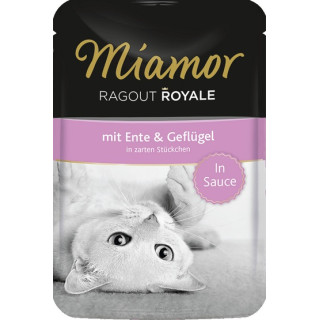 Miamor Ragout Royale z Kaczką i Drobiem w sosie saszetka 100g