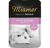 Miamor Ragout Royale z Kaczką i Drobiem w sosie saszetka 100g