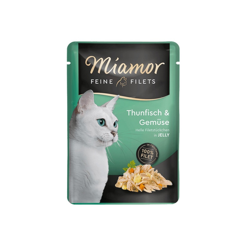 Miamor Feine Filets Tuńczyk & Warzywa saszetka 100g