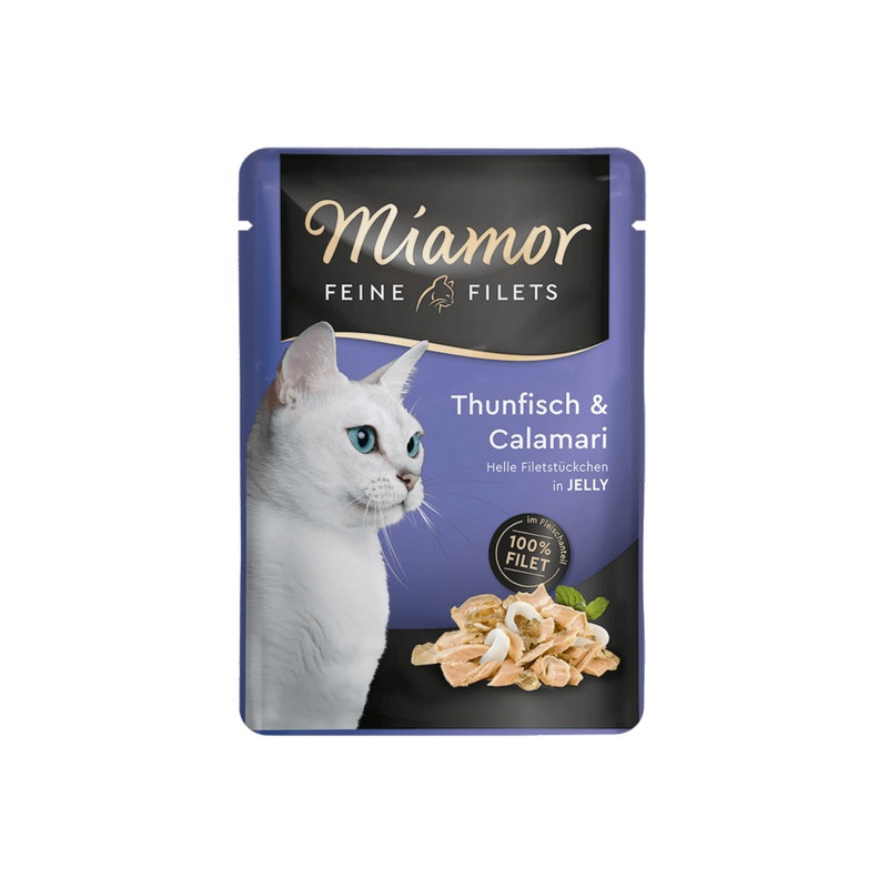 Miamor Feine Filets Tuńczyk & Kalmary saszetka 100g