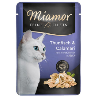 Miamor Feine Filets Tuńczyk & Kalmary saszetka 100g