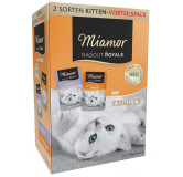 Miamor Ragout Royale Mix Galaretka Kitten - drób, wołowina saszetki 12x100g