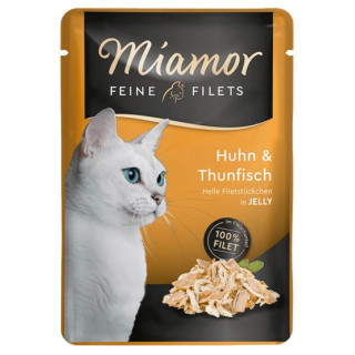 Miamor Feine Filets Kurczak & Tuńczyk saszetka 100g