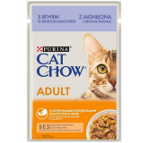 Purina Cat Chow Jagnięcina i zielona fasolka saszetka 85g