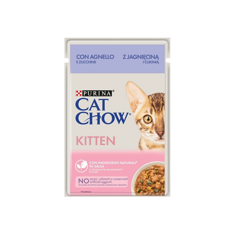 Purina Cat Chow Kitten Jagnięcina saszetka 85g