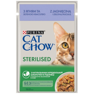 Purina Cat Chow Sterilised Jagnięcina saszetka 85g