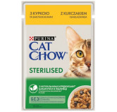 Purina Cat Chow Sterilised Kurczak saszetka 85g