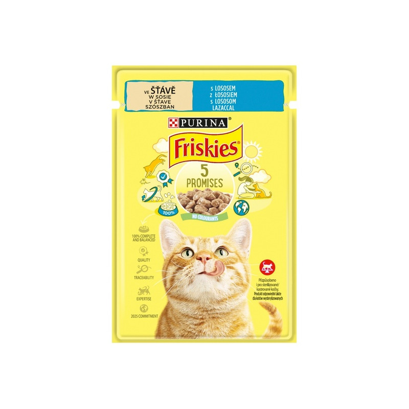 Friskies Łosoś saszetka 85g