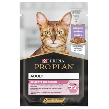 Purina Pro Plan Cat Delicate indyk saszetka 85g