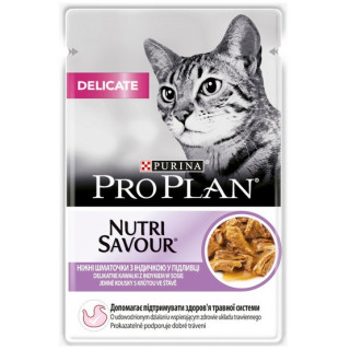 Purina Pro Plan Cat Delicate indyk saszetka 85g