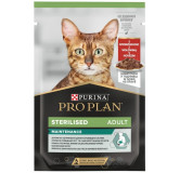 Purina Pro Plan Cat Sterilised wołowina saszetka 85g