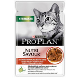 Purina Pro Plan Cat Sterilised wołowina saszetka 85g