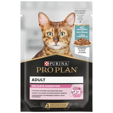 Purina Pro Plan Cat Delicate ryba oceaniczna saszetka 85g