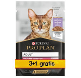 Purina Pro Plan Cat Delicate indyk saszetka 4x85g 3+1 gratis