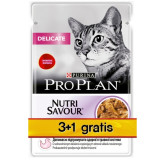 Purina Pro Plan Cat Delicate indyk saszetka 4x85g 3+1 gratis