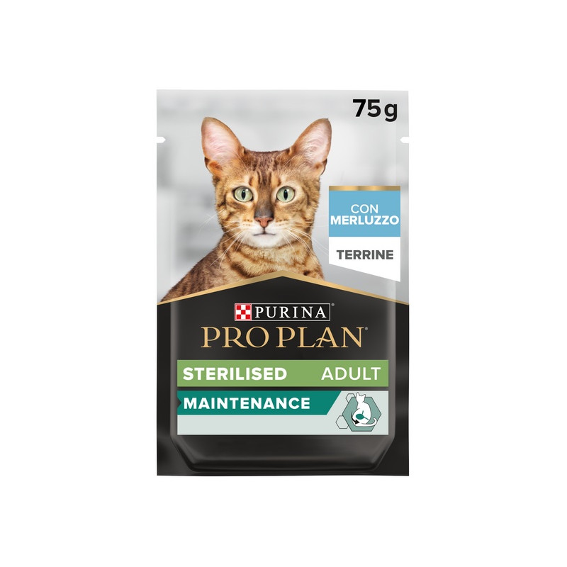 Purina Pro Plan Cat Sterilised dorsz saszetka 75g