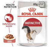 Royal Canin Instinctive w sosie karma mokra dla kotów dorosłych, wybrednych saszetka 85g