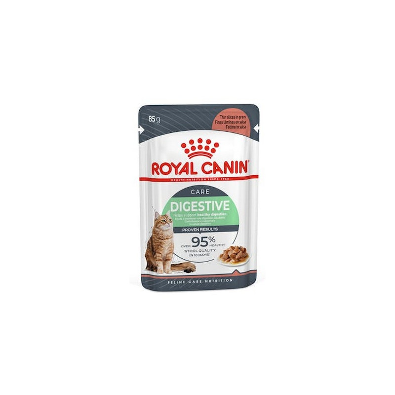 Royal Canin Digestive Care karma mokra w sosie dla kotów dorosłych, wrażliwy przewód pokarmowy saszetka 85g