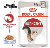 Royal Canin Instinctive w galaretce karma mokra dla kotów dorosłych, wybrednych saszetka 85g