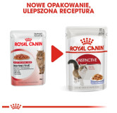 Royal Canin Instinctive w galaretce karma mokra dla kotów dorosłych, wybrednych saszetka 85g