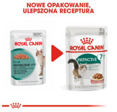 Royal Canin Instinctive +7 w sosie karma mokra dla kotów starszych, wybrednych saszetka 85g