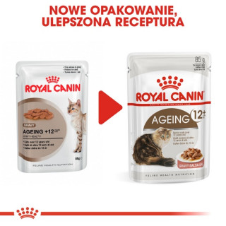 Royal Canin Ageing +12 karma mokra w sosie dla kotów dojrzałych saszetka 85g