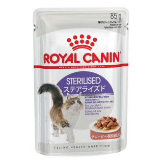 Royal Canin Sterilised w sosie karma mokra dla kotów dorosłych, sterylizowanych saszetka 85g