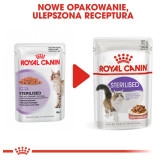 Royal Canin Sterilised w sosie karma mokra dla kotów dorosłych, sterylizowanych saszetka 85g