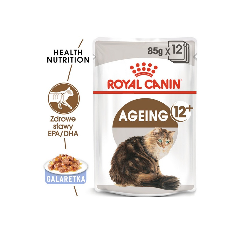 Royal Canin Ageing +12 karma mokra w galaretce dla kotów dojrzałych saszetka 85g