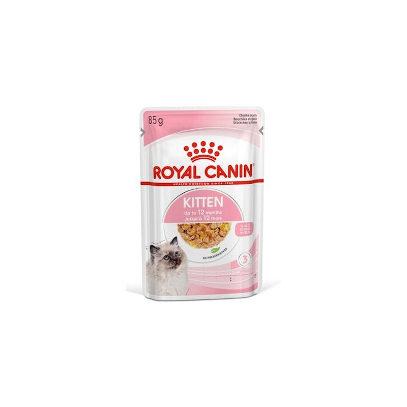 Royal Canin Kitten w galaretce karma mokra dla kociąt do 12 miesiąca życia saszetka 85g