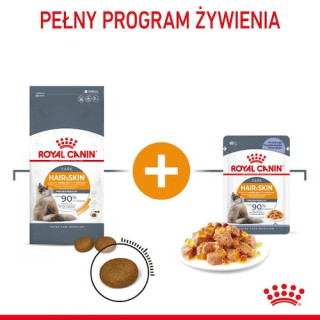 Royal Canin Hair & Skin Care karma mokra w galaretce dla kotów dorosłych, lśniąca sierść i zdrowa skóra saszetka 85g