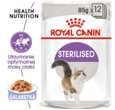 Royal Canin Sterilised w galaretce karma mokra dla kotów dorosłych, sterylizowanych saszetka 85g