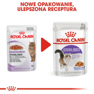 Royal Canin Sterilised w galaretce karma mokra dla kotów dorosłych, sterylizowanych saszetka 85g