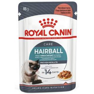 Royal Canin Hairball Care w sosie karma mokra w sosie dla kotów dorosłych, eliminacja kul włosowych saszetka 85g