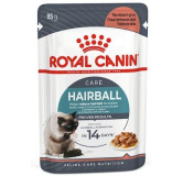 Royal Canin Hairball Care w sosie karma mokra w sosie dla kotów dorosłych, eliminacja kul włosowych saszetka 85g