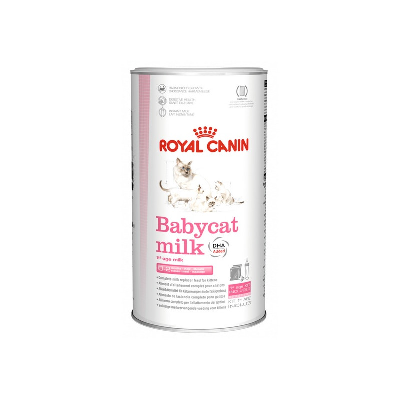 Royal Canin Babycat Milk pełnoporcjowy preparat mlekozastępczy dla kociąt do 2 miesiąca życia 300g