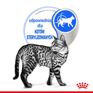 Royal Canin Indoor Sterilised sos karma mokra dla kotów dorosłych sterylizowanych, przebywających w domu saszetka 85g