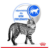 Royal Canin Indoor Sterilised sos karma mokra dla kotów dorosłych sterylizowanych, przebywających w domu saszetka 85g