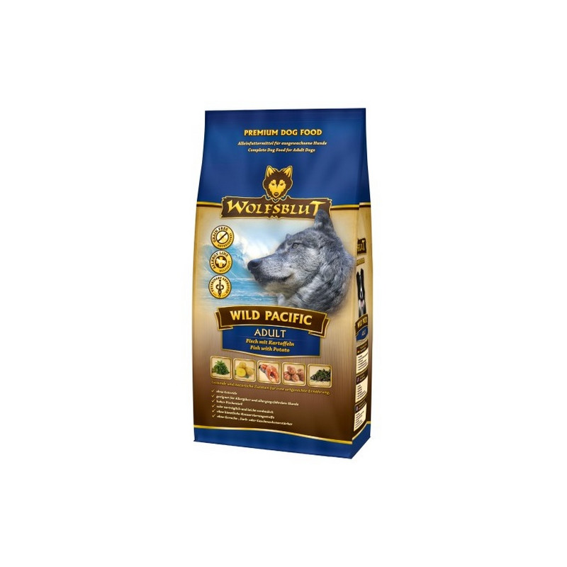 Wolfsblut Dog Wild Pacific ryby i ziemniaki 2kg