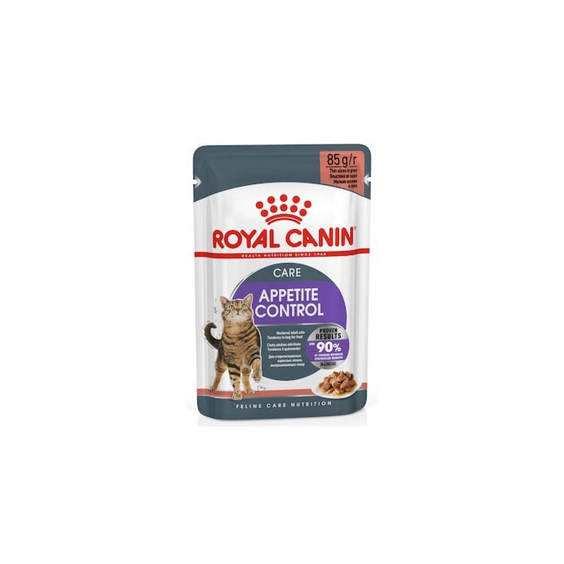 Royal Canin Appetite Control Care karma mokra w sosie dla kotów dorosłych, domagających się jedzenia saszetka 85g