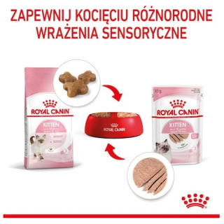 Royal Canin Kitten pasztet (loaf) karma mokra dla kociąt do 12 miesiąca życia saszetka 85g