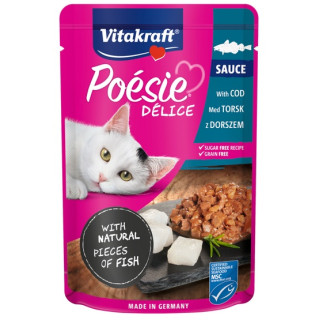 Vitakraft Poesie Deli Sauce dorsz saszetka 85g