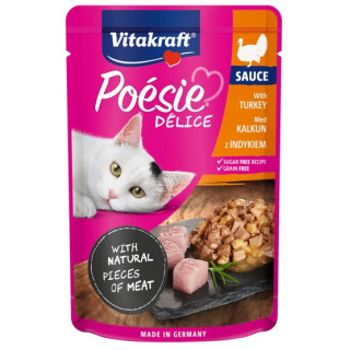 Vitakraft Poesie Deli Sauce indyk saszetka 85g