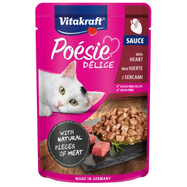 Vitakraft Poesie Deli Sauce serca saszetka 85g