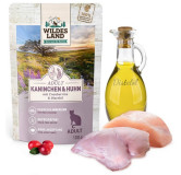 Wildes Land Classic Adult Kaninchen & Huhn saszetka 100g