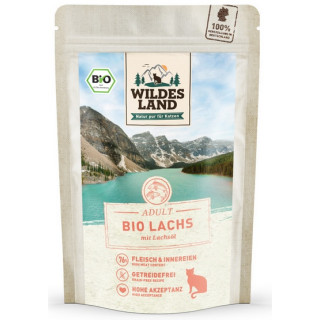 Wildes Land Bio Lachs Pur saszetka 85g