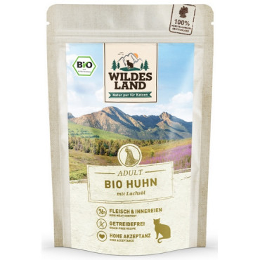 Wildes Land Bio Huhn Pur saszetka 85g