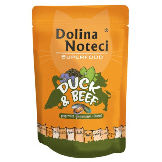 Dolina Noteci Superfood Kot Kaczka i wołowina saszetka 85g