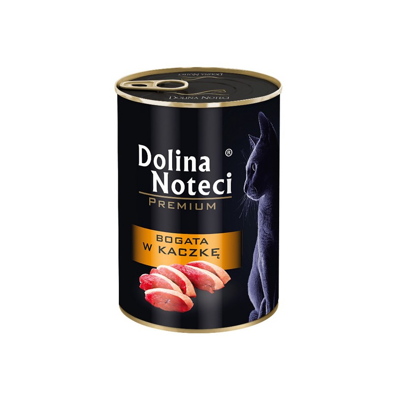 Dolina Noteci Premium Kot Bogata w kaczkę puszka 400g