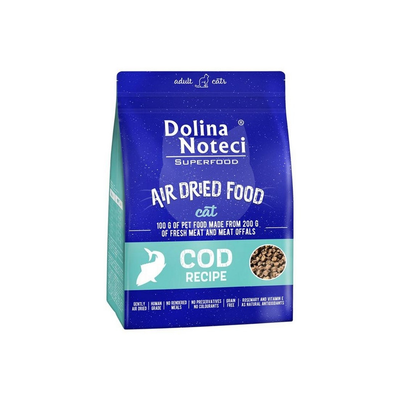 Dolina Noteci Superfood Air Dried Kot Danie z dorsza 1kg